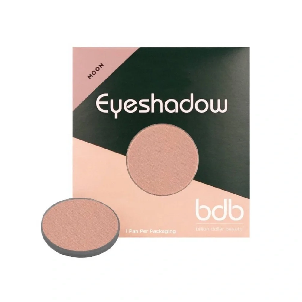 Billion Dollar Beauty Matte & Shimmer Eyeshadow Pan Set Shade Moon & Amber bdb